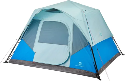 Vista 6 de Outbound Tienda de campaña desplegable instantánea para acampar con bolsa de transporte y lluvia Resistente al agua 3 estaciones Tiendas