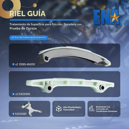 Vista 5 de Kit de cadena de distribución ENA Compatible con Dodge Jeep Dakota Durango Grand Cherokee Ram 1500 4.7L V8 1999 2001 2002 2003 2004 Reemplazo