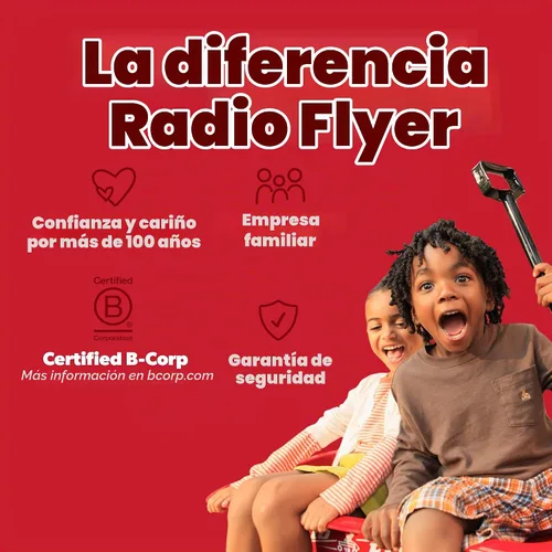 Vista 8 de Radio Flyer City Luxe Stroll 'N Wagon, para mayores de 1 año, cochecito para niños