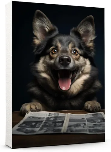 Vista 40 de Thuan Affenpinscher - Póster de lienzo con tus fotos, arte de pared para decoración del hogar, regalo conmemorativo para amantes de las mascotas
