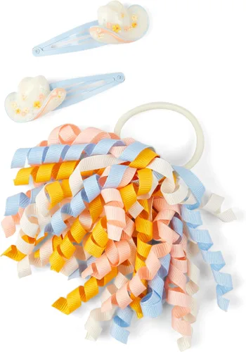 Vista 14 de Gymboree Paquete de 3 clips de presión y accesorios para el cabello para niñas y niños pequeños