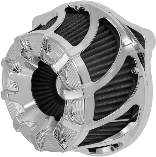 Vista 11 de Kit de entrada de aire limpiador de aire CNC para motocicletas con turbina, filtro de aire para Harley Sportster XL Touring Softail Dyna