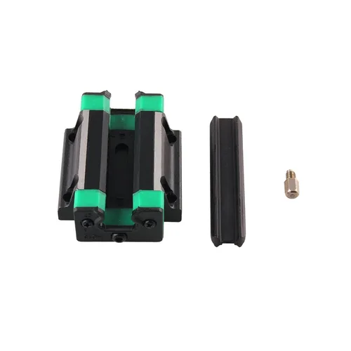 Vista 4 de HGR15/HGR20 Square Linear Guide Rail 100-950mm + 2 Slide Block Carriages for CNC Machines(HGH15CA,100mm)