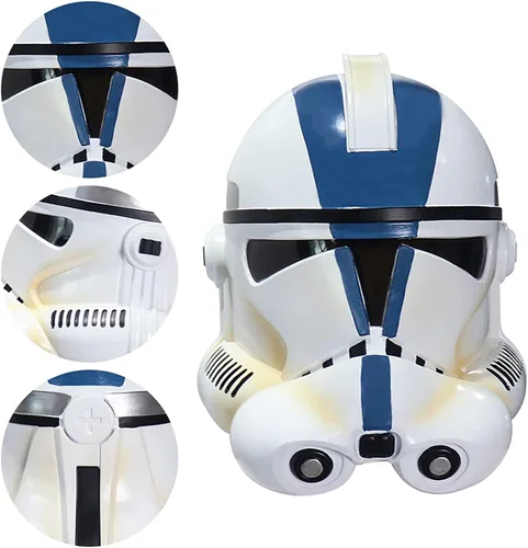 Vista 3 de Clone SW Trooper - Casco negro de la serie Stormtrooper para adultos