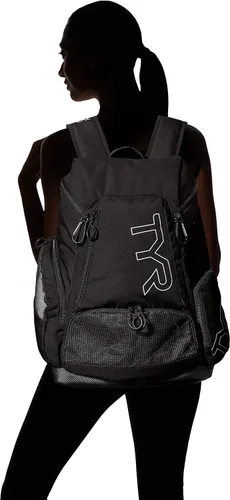 Vista 5 de TYR Mochila Alliance unisex para adultos Negro/Negro