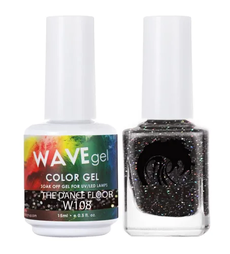 Vista 56 de WAVEGEL - Juego dúo de gel y esmalte de uñas a juego - Colección Simplicity - #P109 Blizzard I 0.5 onzas