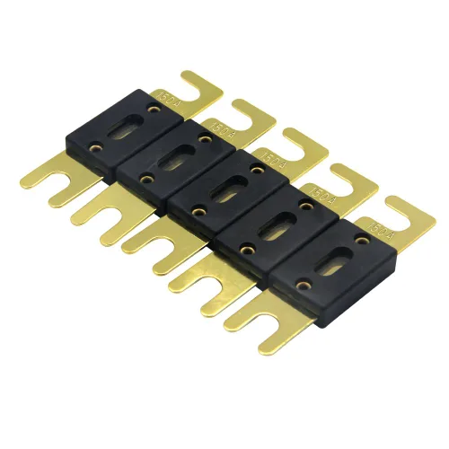 Vista 11 de ZOOKTO - Fusible ANL de 80 amperios chapado en oro, compatible con sistemas de 12 V y 24 V para sistema de audio de vehículos marinos (paquete de 5)