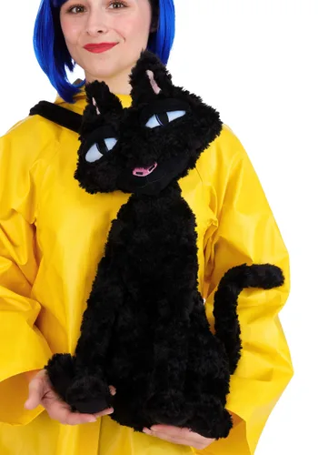 Vista 2 de Bolso Compañero de Disfraz de Gato de Coraline Multicolor