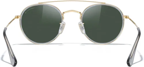 Vista 4 de MERRY'S Gafas de sol polarizadas redondas retro - Gafas de sol unisex de doble puente
