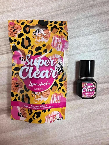 Vista 7 de Lyon Lash Super Clear - Pegamento de extensión de pestañas de 0.2 fl oz 1 a 2 sec tiempo de secado 6 a 8 semanas Suministros adhesivos negros