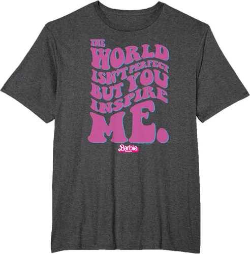 Vista 17 de Barbie Camiseta The Movie - You Inspire Me, Negro