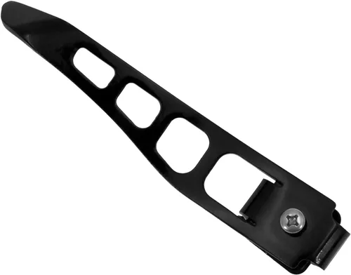 Vista 2 de Kit de extensión de soporte de motocicleta para Harley Dyna Street Bob FXDB Fat Bob FXDF Low Rider FXDL 1993-2017 (negro)