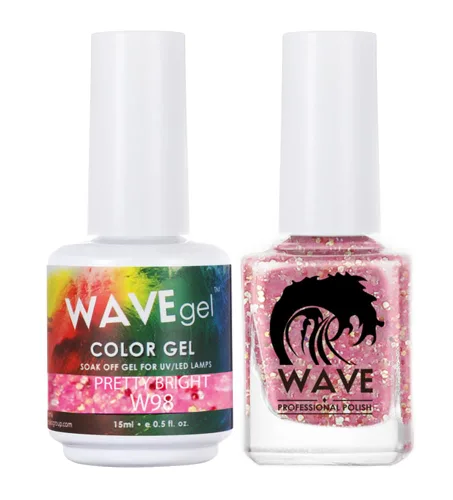 Vista 114 de WAVEGEL - Juego dúo de gel y esmalte de uñas a juego - Colección Simplicity - #P109 Blizzard I 0.5 onzas