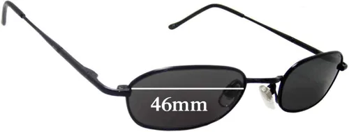 Vista 3 de Replacement Sunglass Lenses Compatible with Unbranded Unidentified 46mm Frames