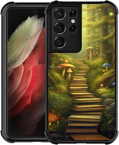 Vista 33 de Funda compatible con Samsung Galaxy S21, diseño de elefantes africanos, diseño increíble a prueba de golpes, antiarañazos, carcasa trasera
