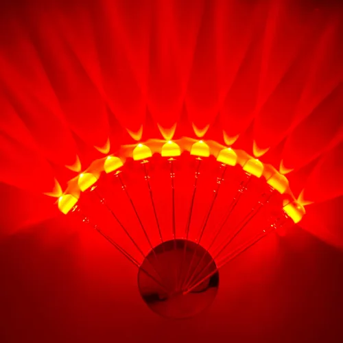 Vista 2 de 0.197 in rojo LED diodo luces 100pcs DC 2V 20mA lente clara redonda componentes electrónicos diodos emisores de luz bombillas LED