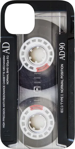Vista 15 de iPhone 16 Vintage Music Audio Cassette Cinta Retro 90s 80s 70s 60s Caso