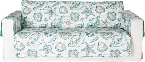 Vista 3 de Barefoot Bungalow Cruz - Funda para sofá, color blanco, GL-1709GFPS