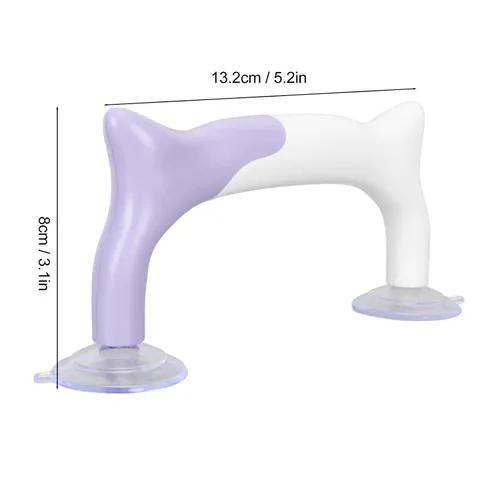 Vista 6 de Reglas de acolchado, soporte para regla de acolchado, agarre de regla de doble ventosa, herramientas de costura para bricolaje, mango de regla