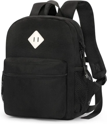 Vista 79 de Mochila para niños pequeños STEAMEDBUN para niños y niñas, mochila escolar para niños pequeños, Negro, 15 pulg., pequeña, Classic