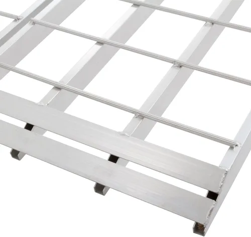 Vista 6 de Black Widow - Rampa de carga para cuatrimotos IBF-9444 ATV (Rampa de aluminio para cuatrimotos extra larga, plegable en dos)
