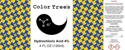 Vista 4 de Color Tree's Kit de dióxido de cloro CDS de 8 onzas (8.1 fl oz) - 22.4% (28%) de clorito de sodio (NaClO2) y 4% de ácido clorhídrico - Dos botellas