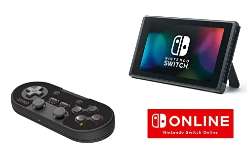 Vista 4 de Retro-Bit Legacy 16 Wireless 2.4GHz Controller for SNES, Switch, PC, MacOS, RetroPie, Raspberry Pi and Other USB Devices - Onyx