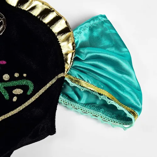 Vista 3 de Vestido de disfraz de princesa para niñas con accesorios