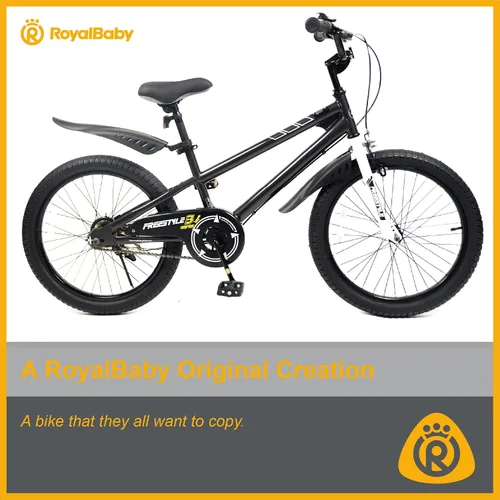Vista 11 de RoyalBaby Kids Bike with Dual Handbrake for Beginners,12 14 16 18 20 Inch Bicycle for Boys & Girls Ages 3-10 Years
