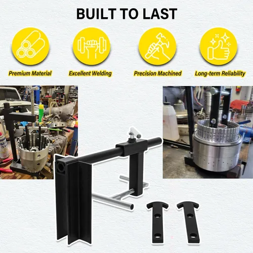 Vista 5 de Bonbo T-0158 Herramienta de transmisión de resorte compresor de tambor de embrague universal resistente de acero