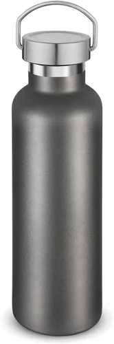 Vista 21 de Volhoply 24 onzas Botella de agua aislada con boca estándar con tapa de combinación de plástico y acero inoxidable, botellas de agua de 304 18/8