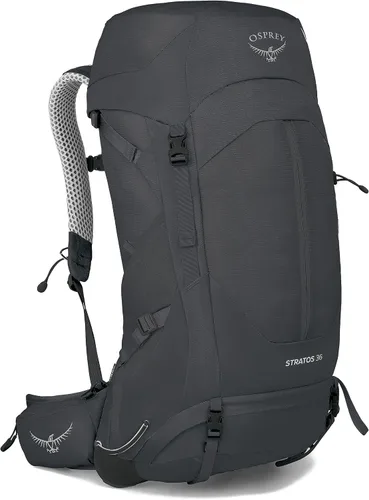 Vista 17 de Osprey Stratos 24L Mochila de senderismo para hombre, azul cetáceo