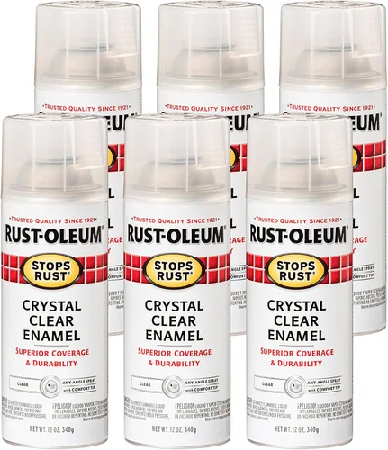 Vista 27 de Rust-Oleum 7776830 - Pintura en aerosol para prevención del óxido, 12 onzas, negro plano
