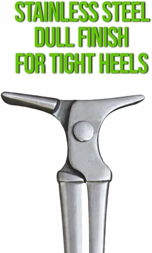 Vista 3 de Equinez Tools Esparcidor de zapatos Farrier – Herramienta de herrador de acero de vanadio de alta resistencia en acabado opaco, herramienta