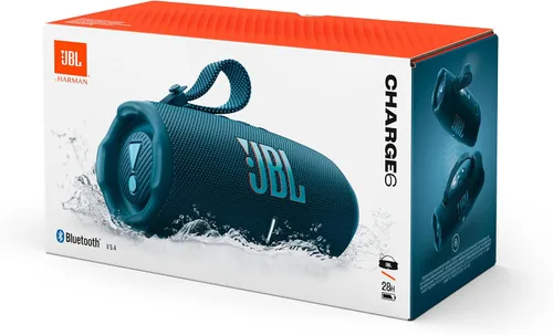 Vista 11 de JBL Charge 6 - Altavoz Bluetooth portátil, impermeable y a prueba de caídas, sonido JBL Pro potente con refuerzo de sonido AI, 28 horas de tiempo