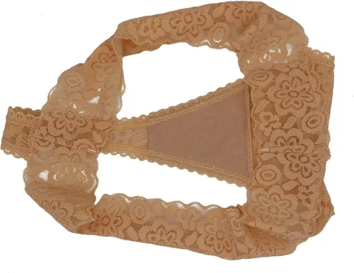 Vista 3 de Tangas de encaje para mujer, talla grande, ropa interior sexy con espalda en T elástica, ropa interior para mujer, paquete de 5610