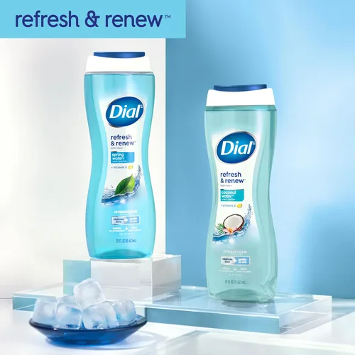 Vista 9 de Dial Jabón corporal, refrescante y renovador de agua de coco, 32 fl oz