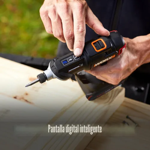 Vista 5 de WORX Taladro Atornillador Inalámbrico, 20V 445 in·lb Taladro Atornillador Eléctrico sin Escobillas, Perforación y Atornillado Potente, Diseño 2