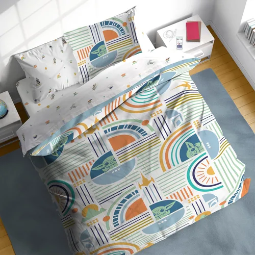 Vista 48 de Juego de edredón para niños Sunny Side Up incluye sábanas y fundas de almohada - Juego de cama suave y acogedor para una decoración elegante