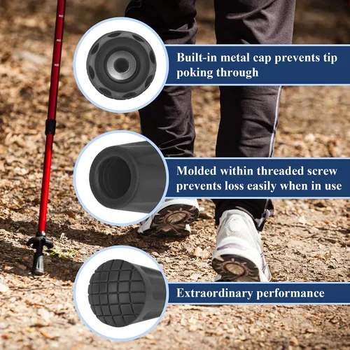 Vista 5 de TheFitLife Trekking Poles Accessories Set
