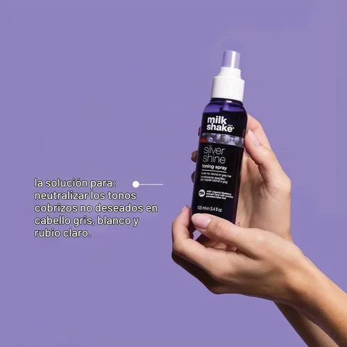 Vista 4 de milk_shake Silver Shine Spray tonificante Sin enjuague, 3.4 onzas líquidas