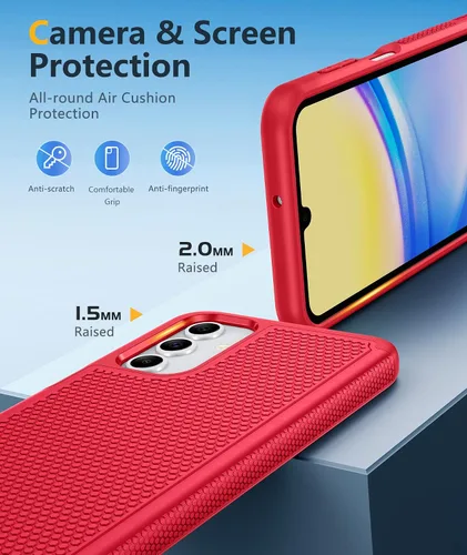 Vista 875 de FNTCASE Funda para iPhone 17 Pro: Fundas delgadas translúcidas de color azul claro compatibles con MagSafe, protección completa de la cámara