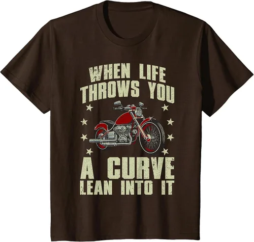 Vista 83 de Funny Motorcycle Racer Design for Men Women Motorcycle Lover T-Shirt Asphalt Grey