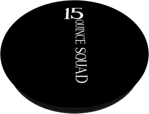 Vista 2 de Quince Squad Quinceañera 15th Birthday Quinceañera PopSockets intercambiables PopGrip para niñas