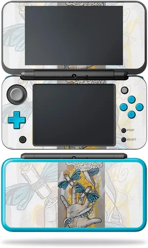 Vista 17 de MightySkins Skin compatible con Nintendo 2DS XL - Negro abstracto Funda protectora de vinilo duradera y única Fácil de aplicar, quitar y cambiar