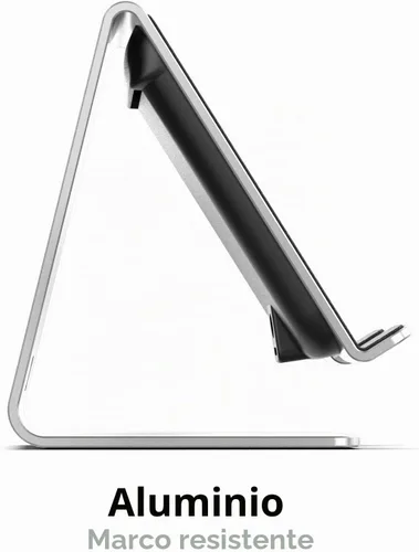 Vista 3 de Encased PowerStand - Soporte de carga inalámbrico con retroiluminación LED regulable, cargador de escritorio para modelos de iPhone, Android