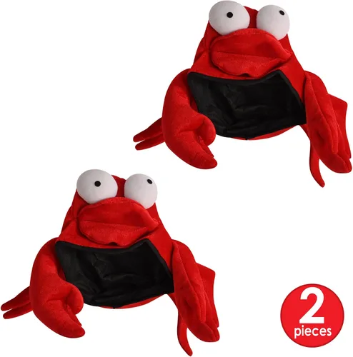 Vista 4 de Beistle Sombrero de felpa unisex - Suministros para fiestas, sombreros temáticos, accesorio para cabina de fotos, disfraz