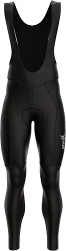 Vista 2 de Sparx - Mallas térmicas para ciclismo de invierno para hombre, con pechera acolchada y alta visibilidad