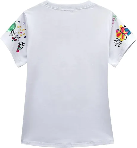 Vista 4 de Tpandtl Disfraces de princesa Mirabel para niñas, vestido de baile de moda con bolsa