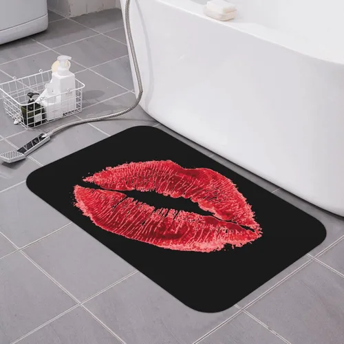 Vista 9 de Tapete de baño con diseño de galaxia para gatos, tierra de diatomeas, súper absorbente, antideslizante, de secado rápido, tapete de baño o cocina